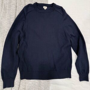 J. Crew Heritage Cotton Crewneck Sweater